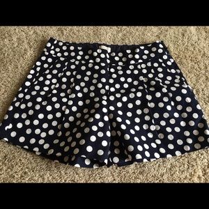 J Crew Polka Dot Shorts